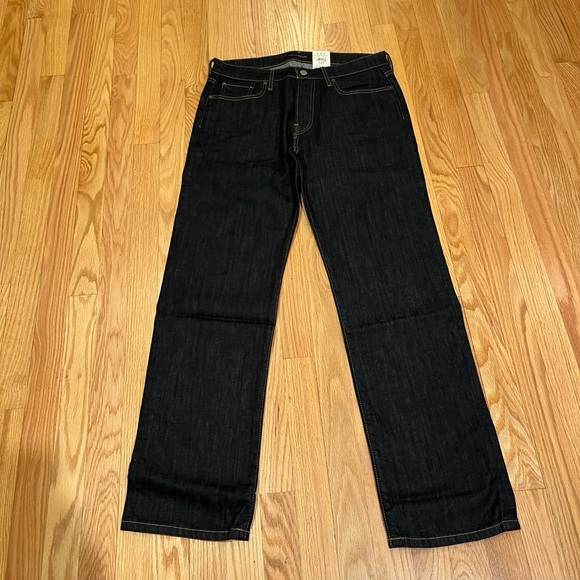363 Lucky Brand Vintage Straight Jeans Dark Rinse 31x30 - Picture 7 of 7